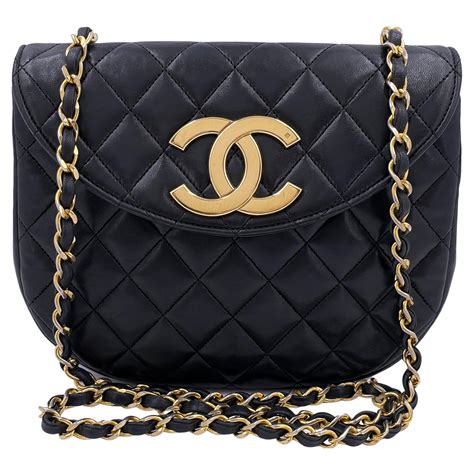 chanel round bag vintage|pre owned vintage chanel bags.